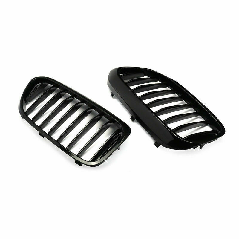 For BMW 5 Series G30 G38 2018-2020 Gloss Black Front Kidney Bumper Grille Grill
