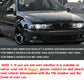 2x M Color Kidney Grille Grill Cover Fit For BMW E39 Facelift 5 Series 1997-2003
