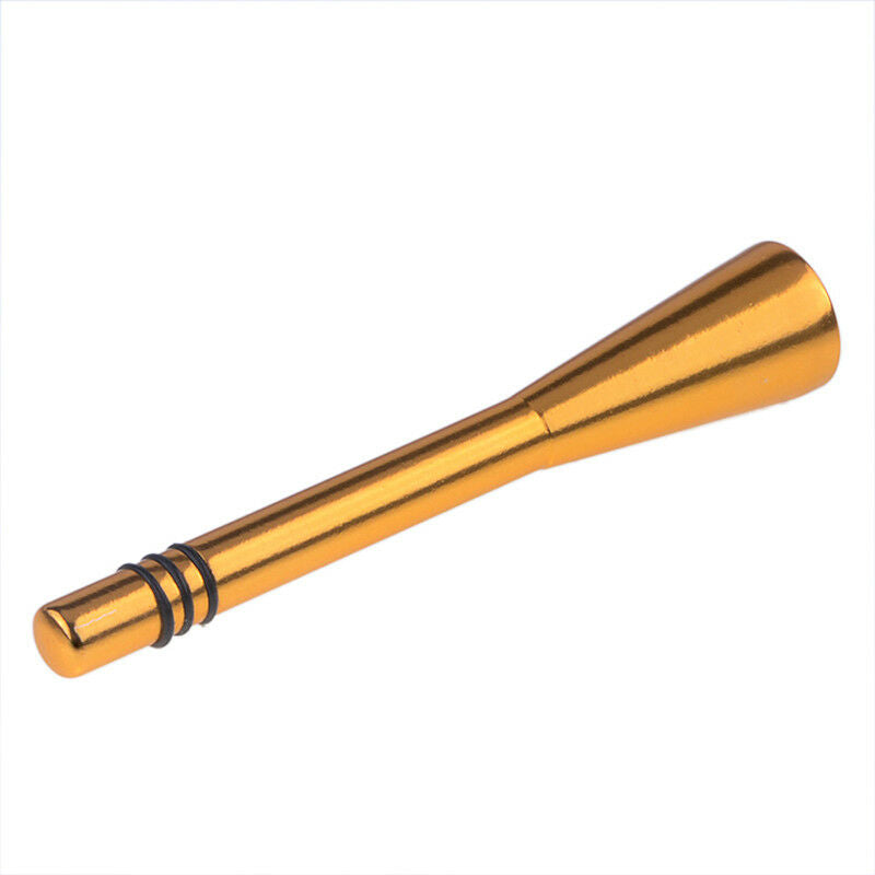 Car Short Stubby Aerial Bee Sting Mast Antenna Roof Screw Decor Aluminum Gold
