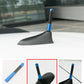 Universal Car Bee-sting Stubby Blue Carbon Fibre Aerial Ariel Arial AMFM 8cm