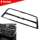 Real Carbon Fiber CD Control Panel Trim Decor For BMW 3 4 Series F30 F34