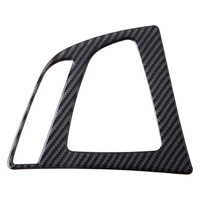 Carbon Fiber Trim Frame For BMW F30 F35 3 4 Series Gear Shift Knob Panel Cover A