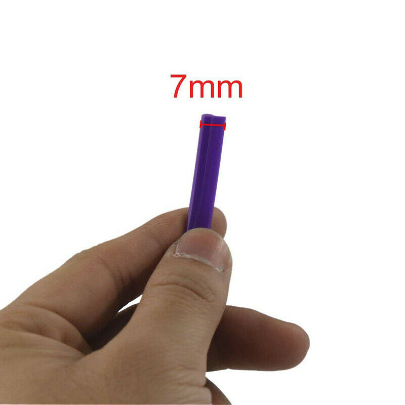 5M Purple Car Auto Grille Interior Exterior Decoration Moulding Trim Strip Line