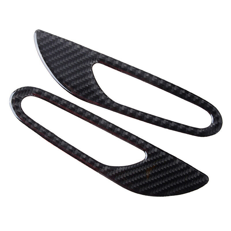 2x Real Carbon Fiber Side Fender Panel Cover Trim fits BMW E90 E92 2005-2012 ae