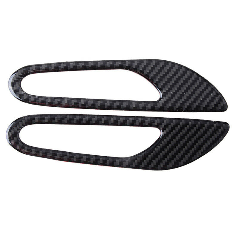 2x Real Carbon Fiber Side Fender Panel Cover Trim fits BMW E90 E92 2005-2012 ae