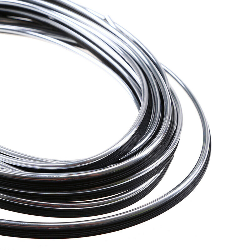 5M Silver Chrome Car Auto Interior Exterior Decoration Moulding Trim Strip Line