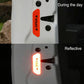 4Pcs Universal Car Door Open Sticker Reflective Tape Safety Warning Decal UK