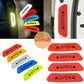 20Pcs Universal Auto Car Door Open Sticker Reflective Tape Safety Warning Decal