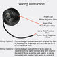Angel Eyes Halo Auto Car Fog Lights Lamp Projector DRL COB LED Bulbs Universal