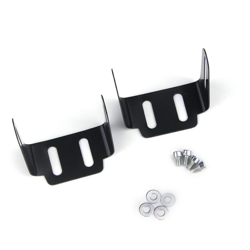 64/76/89mm Angel Eyes Halo Car Fog Lights Lamp Projector DRL COB LED Bulbs UK 2X