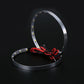 2Pcs White Devil Demon Eyes Halo Ring LED For Projector Lens Headlights Retrofit