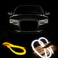 Pair Ultra Thin DRL Car Tube LED Strip Daytime Running Light Headlight UK e1