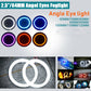 60-120mm COB LED Headlight Rings Halo Angel Eyes Fog Light Daytime Running AE01
