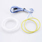 1 Pair Angel Eyes 80MM LED COB Chip Car Headlight Halo Ring Light DRL Fog Lamps