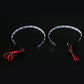 IceBlue Devil Demon Eyes Halo Ring LED For Projector Lens Headlights Retrofit UK