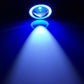 2pcs 2.5'' COB LED Angel Eyes Car DRL Fog Light Lens Projector Halo Fog Lamp