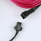 1/3/5m Cigarette Lighter EL Wire Neon LED Lights Xmas Glow String Strip Rope