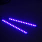 2IN1/4IN1 LED Light Strips Car Interior Atmosphere Footwell USB Lighter Decor UK