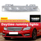 For Mercedes Benz W204 W212 S212 R172 LED DRL Daytime Running Fog Light Right