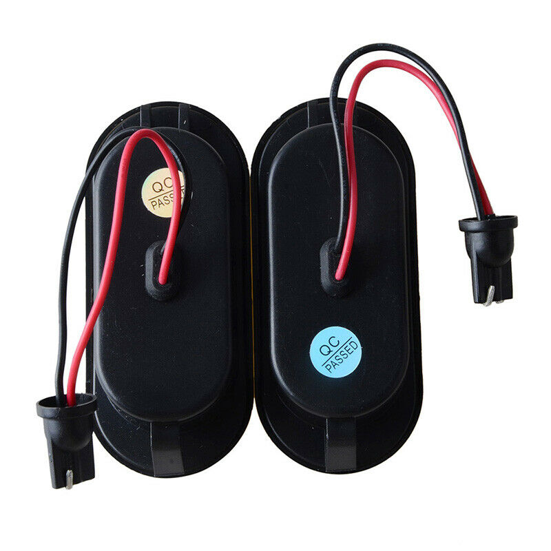 Pair LED Side Marker Light Turn Signal Lamp For Ford Focus MK2 C-Max Fiesta