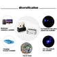 5pcs Mini USB LED Wireless Lamp Car Atmosphere Light Colorful Accessories