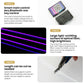 8M RGB LED Car Interior Fiber Optic Neon EL Wire Strip Atmosphere Light Kits APP