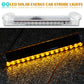 Car 12V 16LEDs Yellow Strobe Flash Light Police Warning Flashing Dash Lamp UK