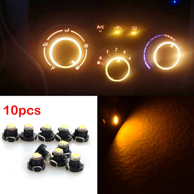 1/4/10x T4.2 COB Wedge LED Dashboard Lamp Panel Bulb Auto Car Instrument Lights