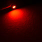10Pcs 12V Red T4.2 LED Wedge Car Instrument Dash Climate Base Lamp Light Bulbs