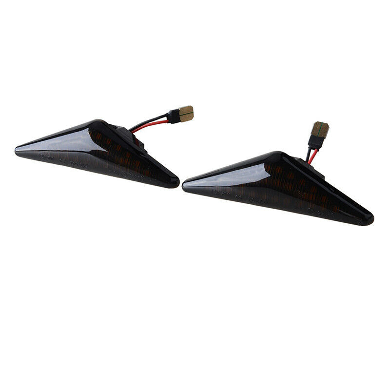 2x Dynamic Flow Marker Side Turn Signal LED Lights Indicators For Ford Focus MK1