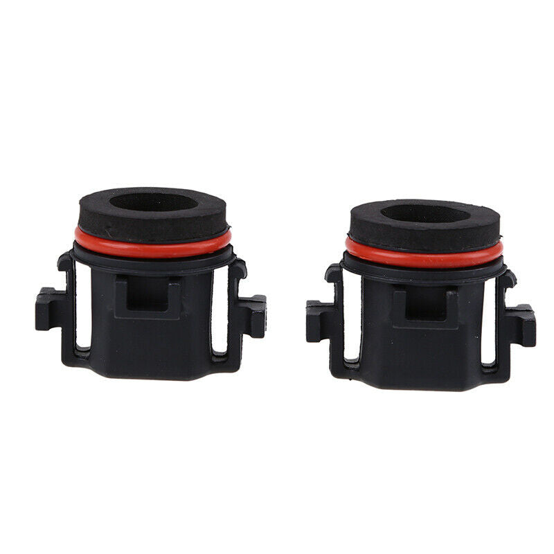 2x HID H7 Headlight Bulb Holder Adapter Retainers for BMW 5 Series E39 97-03 Set