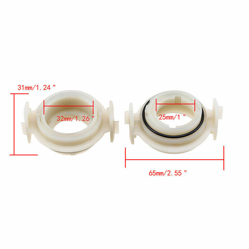 2x H7 HID Xenon Bulb Conversion Adapter Holder for BMW E46 3 Series 1999-2006