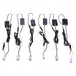 6IN1 Car 8M RGB Ambient Fiber Optic Neon Atmosphere Light Interior Light APP UK