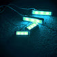 Car Ice Blue Door Bowl Handle Ambient Atmosphere Light Interior Accessories Lamp
