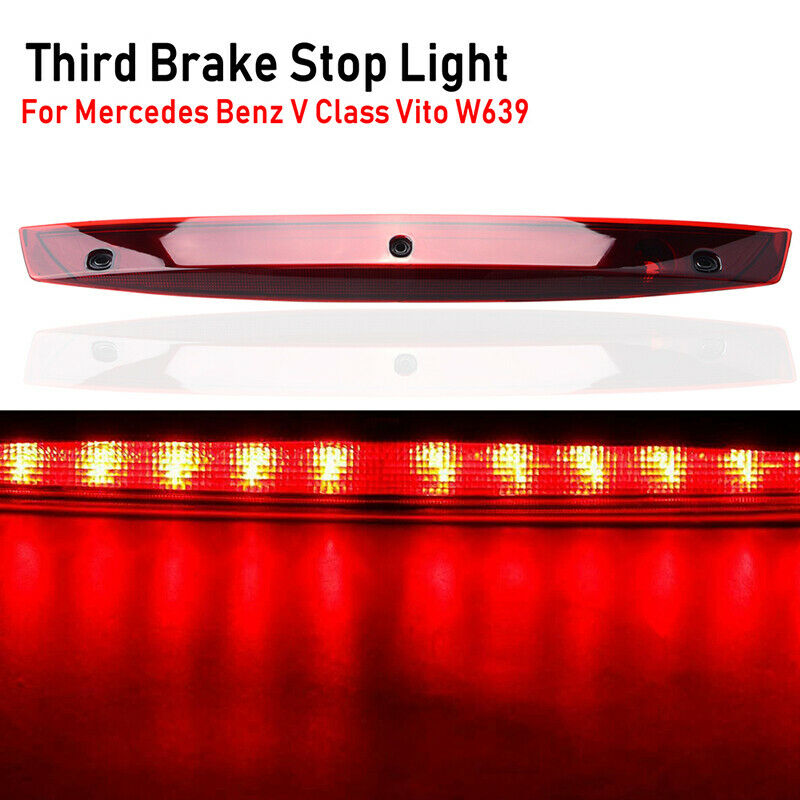 For Mercedes Benz Vito Viano W639 2003+ Red LED Rear High Level Brake Light 12V