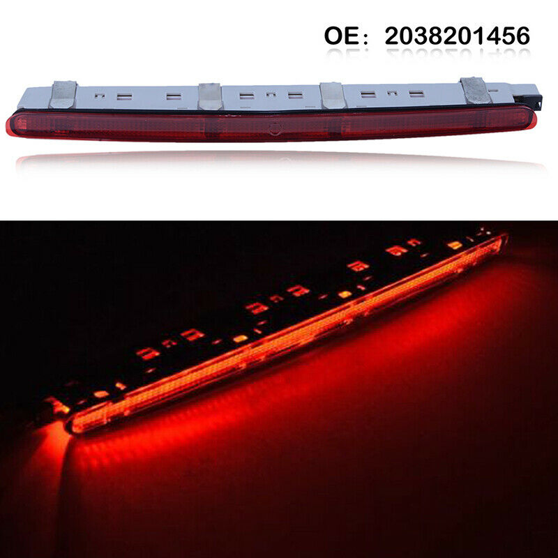 For Mercedes C Class W203 Saloon 2001-2007 Led Rear Boot Third Brake Light Lamp