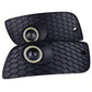 Pair Fog Light Foglight Halo Angel Eyes Ring Front Grill for VW Golf MK5 GTI