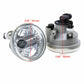 Pair Fit For Toyota Prius 2004-2009 Front Bumper Fog Light Driving Lamp Bulbs