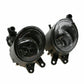 Pair For AUDI A4 B6 8E 2001-2004 Front Bumper Halogen Fog Light H11 Left + Right