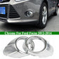 TOP QUALITY FOR FORD FOCUS MK3 2011 2012 2013 2014 2015 FOGLIGHT COVER CROME UK