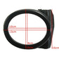 Pair Black Front Bumper Fog Light Ring Cover Trim Surroundings for BMW E46 M3