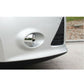 Driver Chrome Front Fog Light Cover Bezel Lamp Trims For Ford Focus 2012-2014