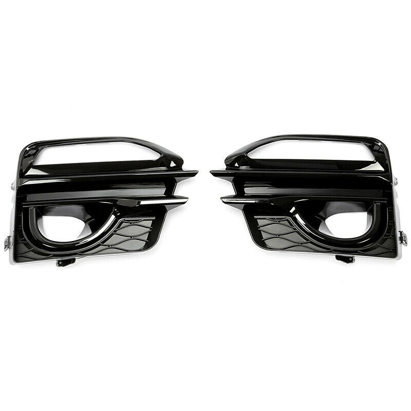 Fit For Infiniti Q50 Sport 2014-2017 Front Fog Light Cover Grille Trim Bezel