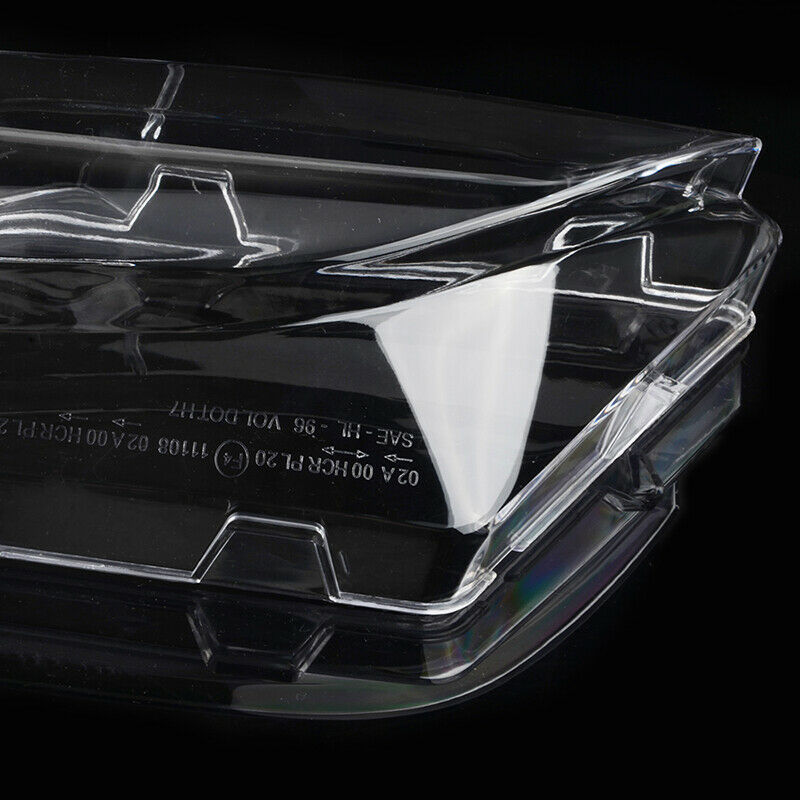 Left For BMW E46 3 Series 2002-2005 Clear Headlight Plastic Lens Lamp Cover AE