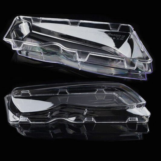 Left For BMW E46 3 Series 2002-2005 Clear Headlight Plastic Lens Lamp Cover AE