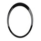 Pair Gloss Headlight Trim Ring Fit For BMW Mini Cooper R55 R56 R57 2007-2015
