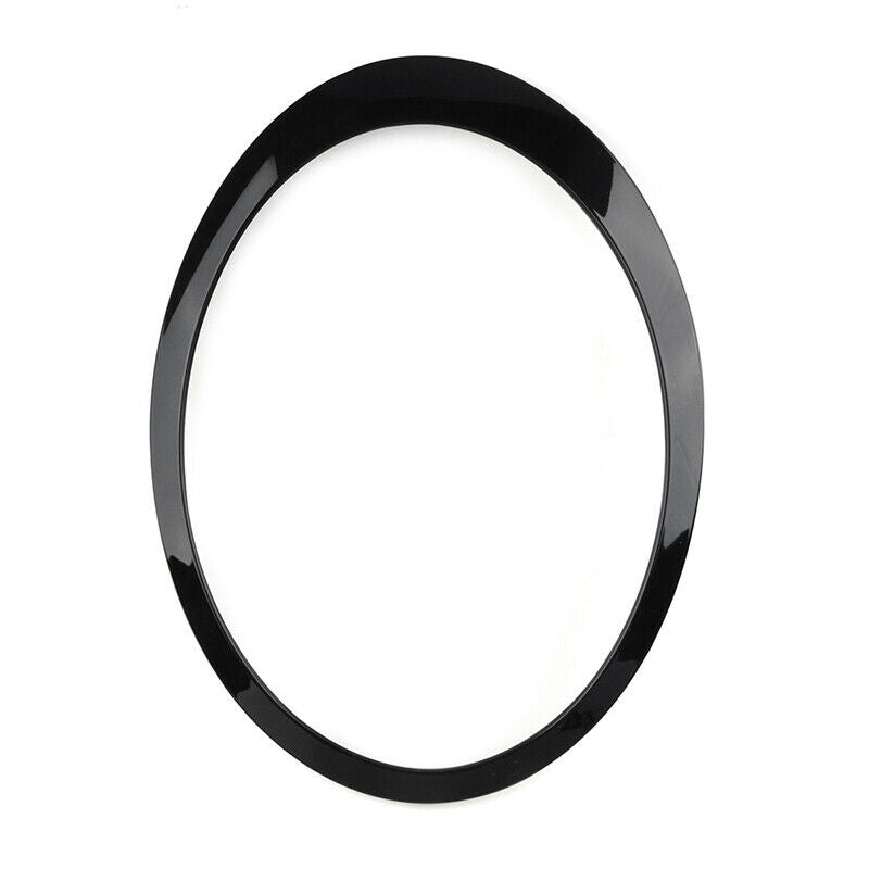 Pair Gloss Headlight Trim Ring Fit For BMW Mini Cooper R55 R56 R57 2007-2015