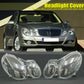 Left&Right Side Headlight Lens Cover Shell For Mercedes Benz E Class W211 02-08