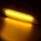 For 2012-2017 Mini Cooper R60 R61 Black Amber LED Turn Signal Side Marker Lights