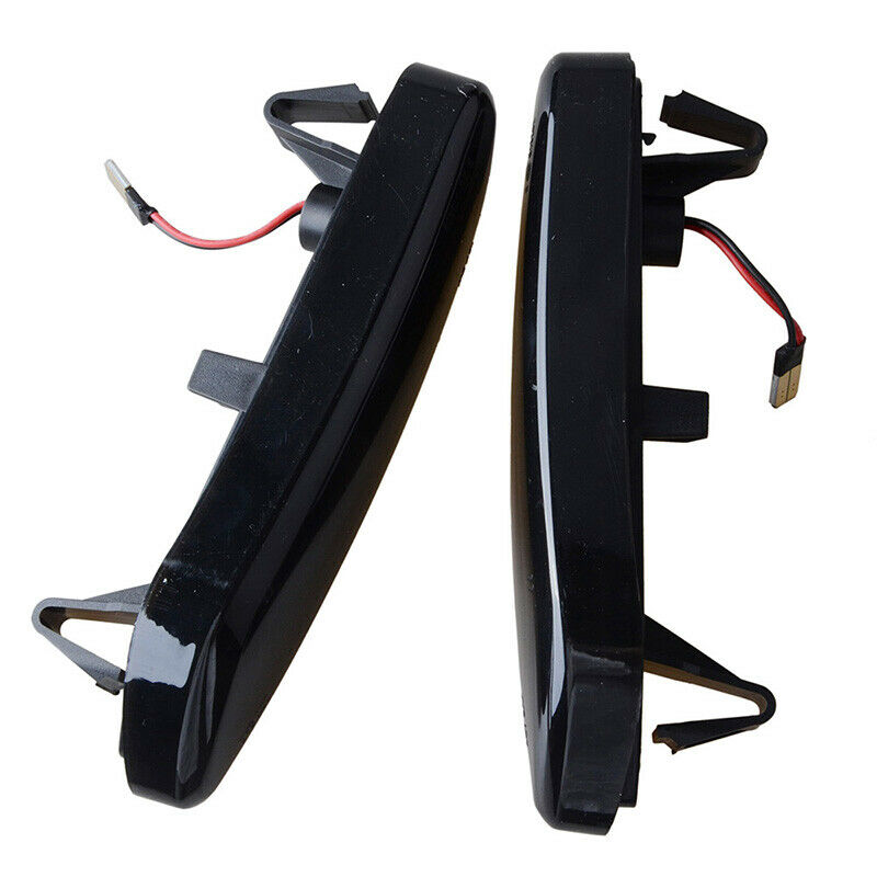 For 2012-2017 Mini Cooper R60 R61 Black Amber LED Turn Signal Side Marker Lights